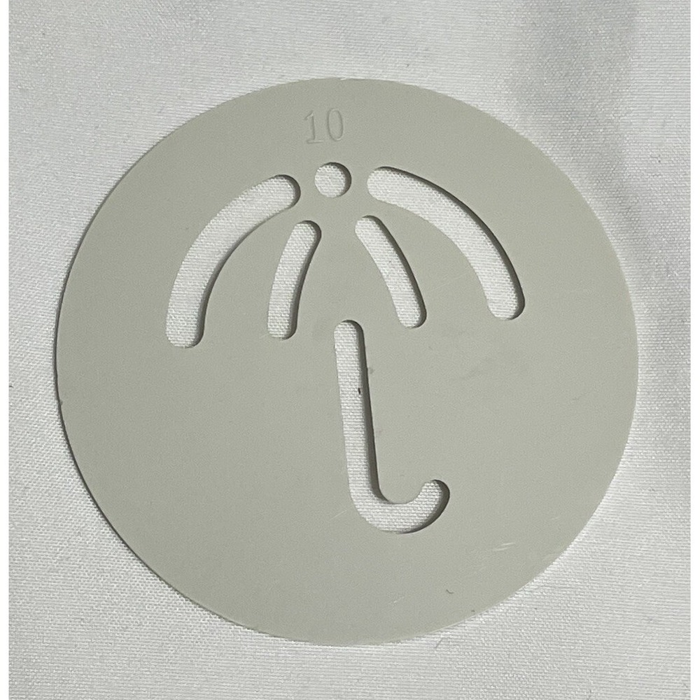 Pampered Chef Cookie Press Parts Cookie Disc # 10 Replacement Disc Fast Shipping